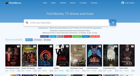 Primewire- best losMovies like sites