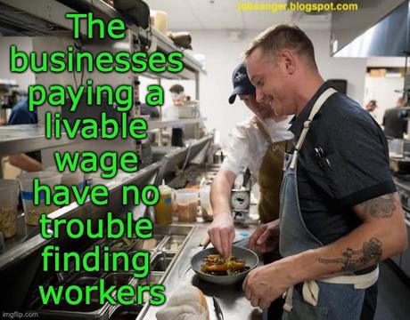 Businesses Paying A Livable Wage Are Filling Their Jobs