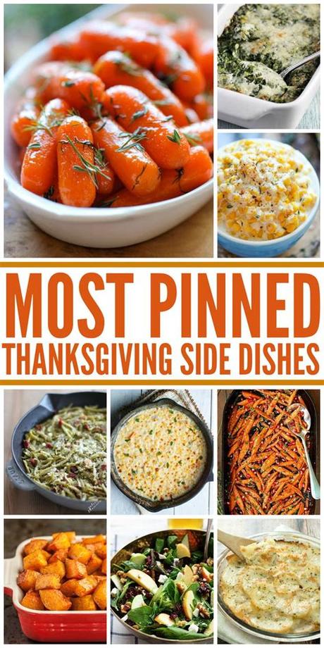But what about the side dishes for the main event? Check out the 25 MOST PINNED side dish recipes, perfect ...