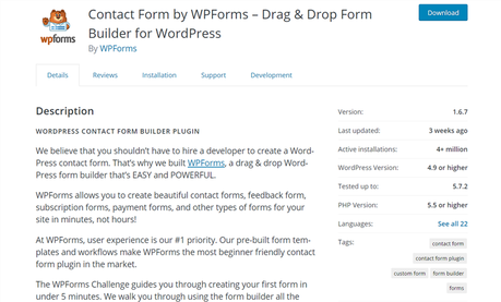 wpforms lite