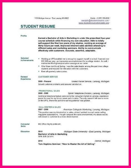 Your cv is your first chance to make an impression on the recruiter. 9 Student CV Examples http://leavesletter.com/9-student-cv ...