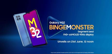 Samsung Galaxy M32 launch