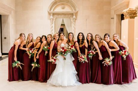 This Couple Had The Biggest Bridal Party We’ve Seen!