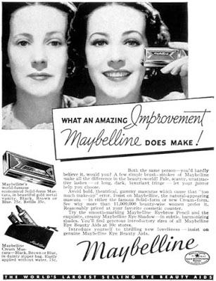 Maybelline's Super Star Models, during the Golden Age of Hollywood