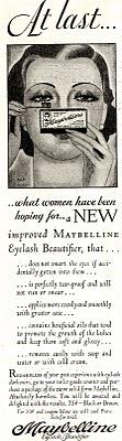 Maybelline's Super Star Models, during the Golden Age of Hollywood