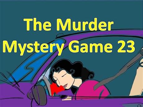 A facilitator can guide the game and entertain attendees while moving the story forward. The Murder Mystery Game 23 - YouTube
