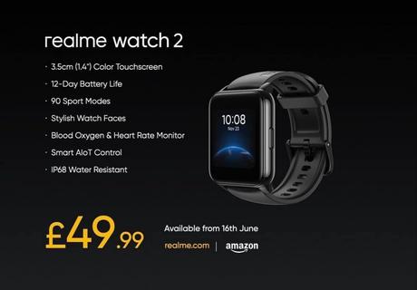 Realme Watch 2 Series launched with heart rate monitoring & SpO2 sensor: Price, Specifications