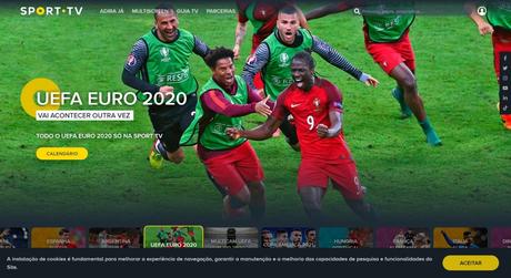 SportTV Uefa euro for Portugal