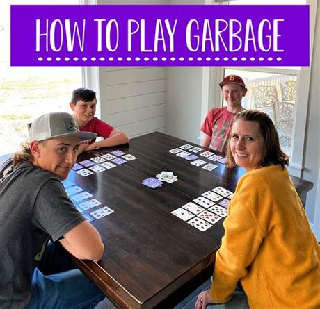 To do this the player must remove the face down card that is occupying that location and turn it face up. How to Play Garbage (Card Game) - Fun-Squared