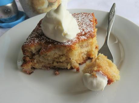 Rhubarb Buttermilk Picnic Cake