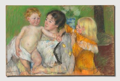 Inspirational art: After the Bath – Mary Cassatt