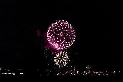 New York celebrates lifting of COVID restrictions with fireworks, but it wasn't like July 4. So I posted other photos too.