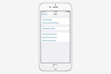 How to Reset Your iPhone