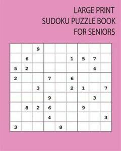 Fun worksheets for seniors printable. Large Print Sudoku Puzzle Books for Seniors: 16 Games for ...