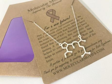 Rett Syndrome Necklace that helps Retts Research
