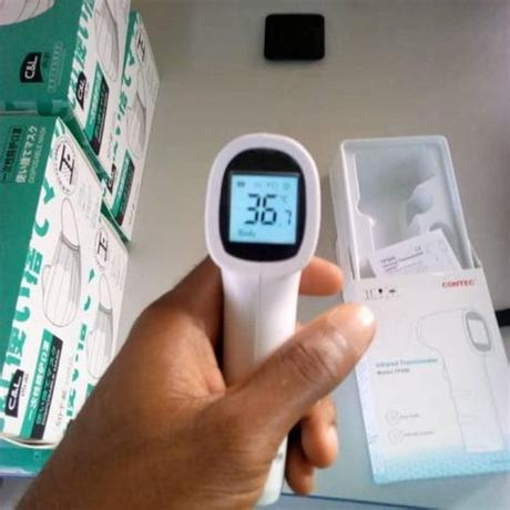 First take the surface temperature of the object to be typically measured using a surface probe and ensure it is in a stable temperature environment. Infrared Thermometer (Contec) Model:TP500