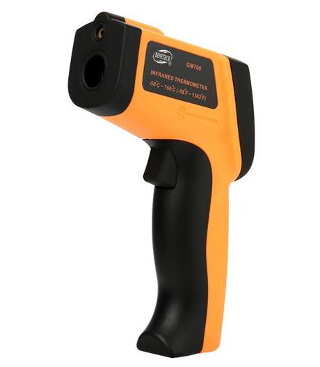 The vast majority of infrared thermometer guns are able to be turned on by depressing the trigger on its handle. Infrared thermometer GM700 - Shenzhen Jumaoyuan Science ...