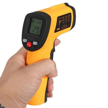 For all thermometers we have, we use the ice bath method for calibration. GM550 Industrial Infrared Thermometer - DIY Geek
