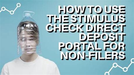When you create your account you'll be asked to enter your full name, date of birth, current mailing address and an email address. How To Use Stimulus Check Direct Deposit Portal for Non ...