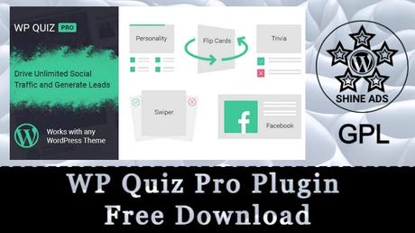 WP Quiz Pro Plugin Free Download