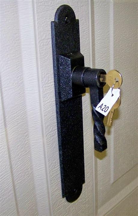 How to install a garage door slide lock | locksmith near me. Garage Door Lock