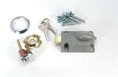 Garage doors are an essential feature of every house and presents a lot of benefits. Garage Door Deadbolt Lock Kit with 2 Keys - Lock for your ...