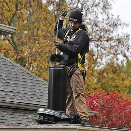 The damper should always be open when a fire is burning in the fireplace. How Often Should a Chimney Be Cleaned? | Handyman tips