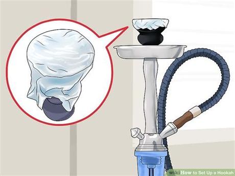 Transfer the coals to the foil. How to Set Up a Hookah: 15 Steps (with Pictures) - wikiHow