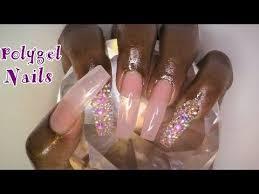 Natural nail prep is the same as prep for gel. Polygel Nails Using Nail Tips No Forms Polygel Nails Nails Nail Tips