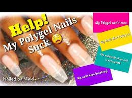 When you eyeball polygel before slicing it off, it's easy for your eyes to overcompensate. Pin On Nails