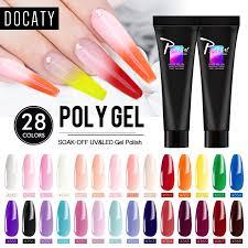 Videos you watch may be added to the tv's watch history and influence tv recommendations. Nail Acrylic Poly Gel Pink White Clear Crystal Uv 28color Polygel Tips Enhancement Slip Solution Buy At A Low Prices On Joom E Commerce Platform