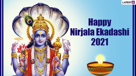 Nirjala Ekadashi 2021 Images & HD Wallpapers for Free Download Online: Wish Happy Nirjala Ekadashi With Best Greetings, WhatsApp Messages and SMS on Gyaras