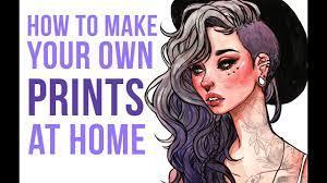 Make unique and intricate artwork with beautiful form, composition and color 2. How To Print Your Own Art Prints At Home Youtube