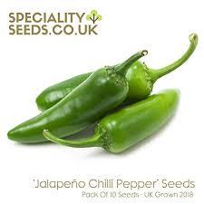 The heat in peppers is measured by scoville heat units. Jalapeno Chilli Seeds Grow Your Own Jalapeno Chilli Peppers Pack Of 10 Seeds Buy Online In Montenegro At Montenegro Desertcart Com Productid 125404705
