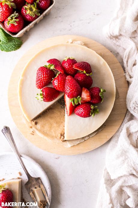 Nut Butter Vegan Cheesecake