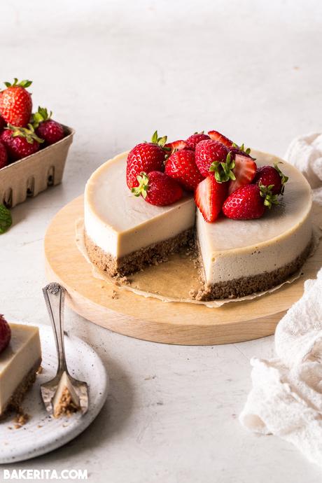 Nut Butter Vegan Cheesecake