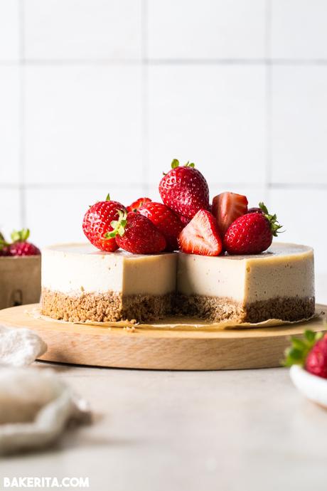Nut Butter Vegan Cheesecake