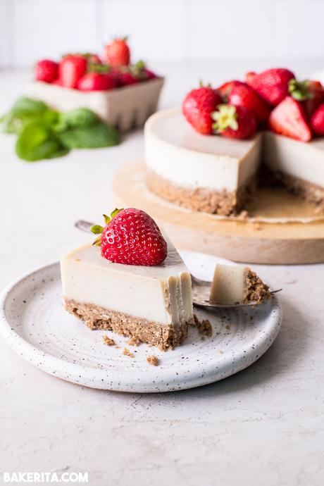 Nut Butter Vegan Cheesecake