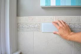 Tiling a wall is a surprisingly simple diy project most homeowners can master in just a weekend. Removing An Old Shower Tile Border Young House Love