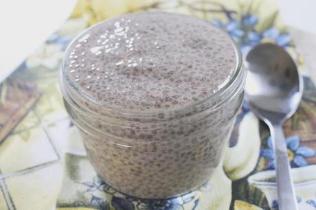 on chia seed pudding...