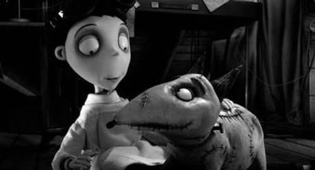 Frankenweenie's lead characters Victor and his dog, Sparky: image via movies.about.com