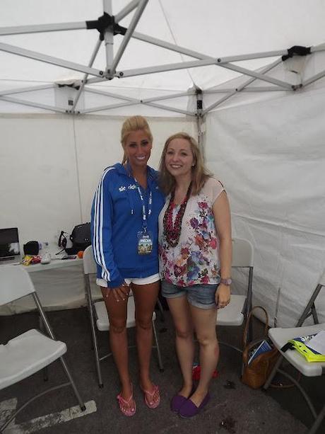 Sky Ride; Stacey Solomon Interview at Birmingham 2012