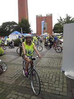 Sky Ride; Stacey Solomon Interview at Birmingham 2012