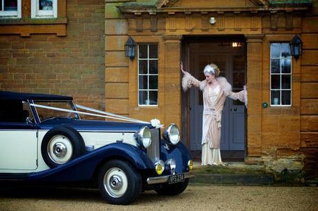 vintage ostrich feather wedding (21)