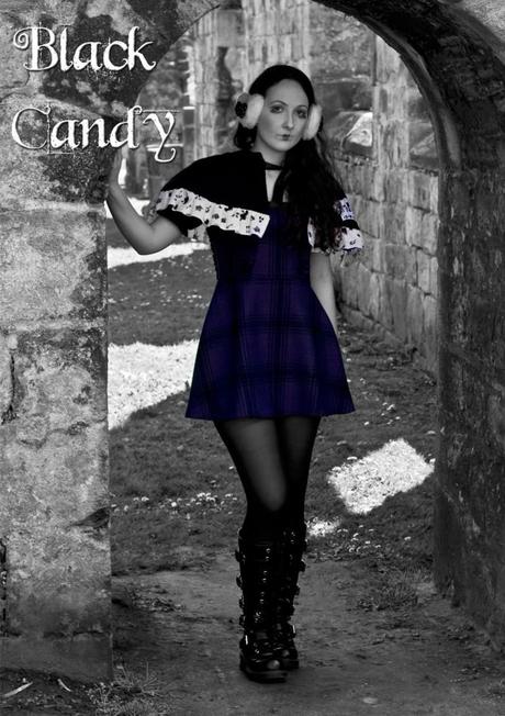 purple dress 7 edited 670x950 Designer of the Week   Black Candy Alternative Fashion