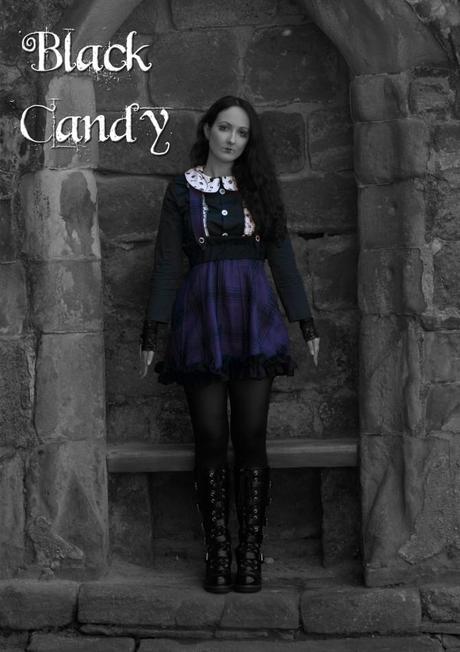 purple skirt 6 edited 670x950 Designer of the Week   Black Candy Alternative Fashion