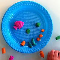 Fish Tank Play Dough Activity