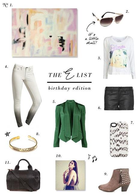 THE E LIST // Birthday Edition 08.24.12