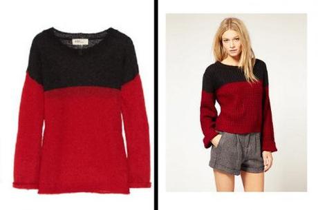 GET THE LOOK | Two tone jumper