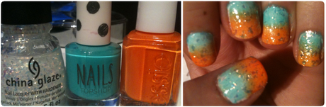 Nail designs over the weeks...